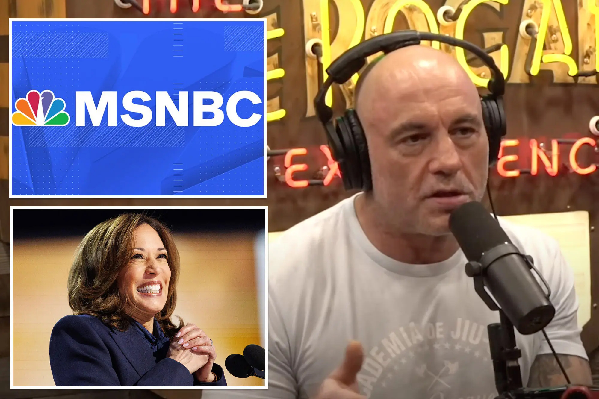 Joe Rogan Msnbc MSNBC Deceptively Edits Joe Rogan Clip to Praise Kamala Harris – Here’s ...