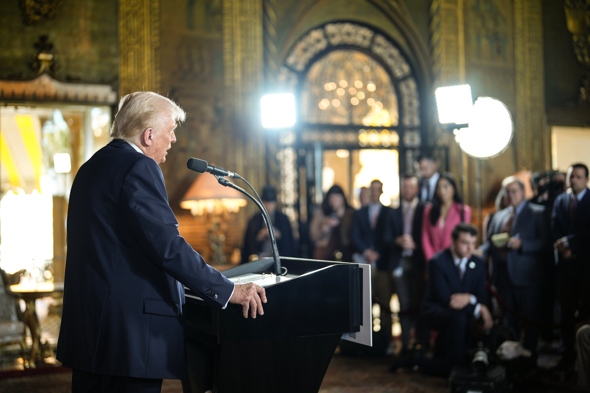 Greenland leader Trump talks
