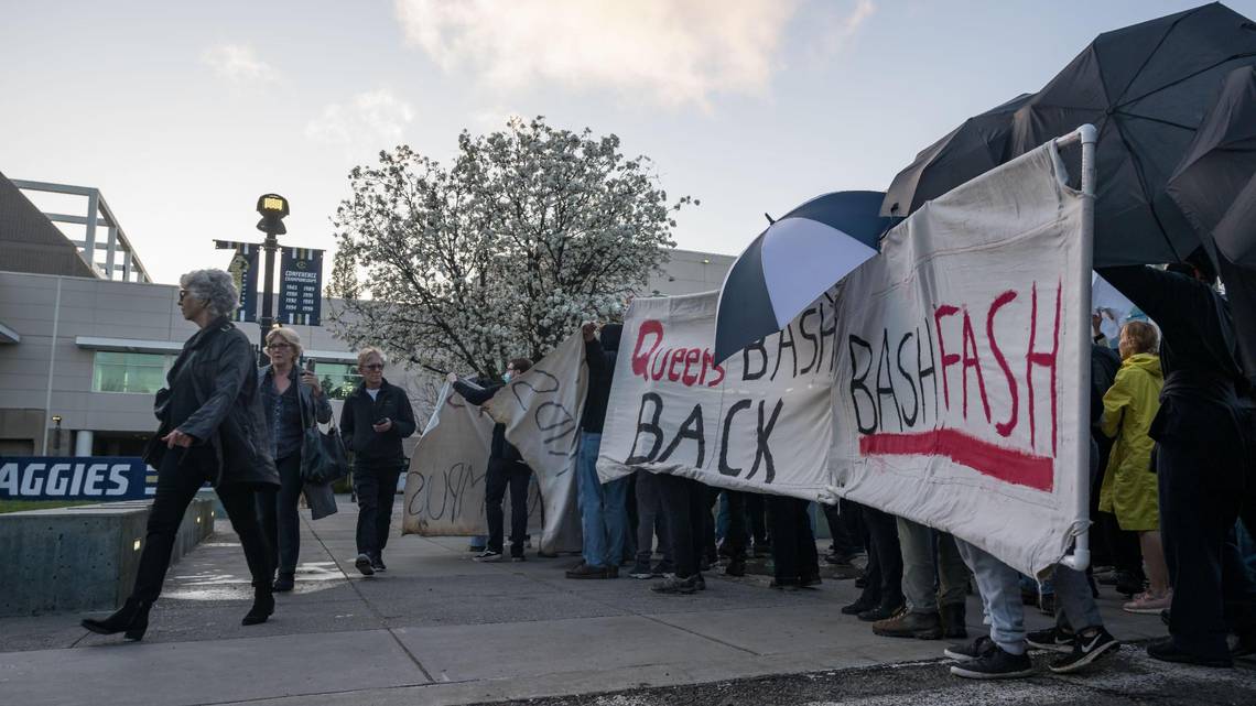 Turning Point USA UC Davis protest attack