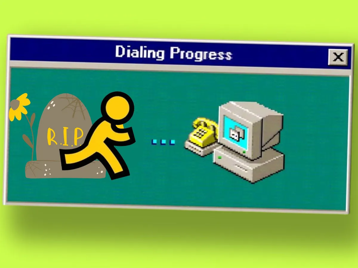 AOL dial-up shutdown
