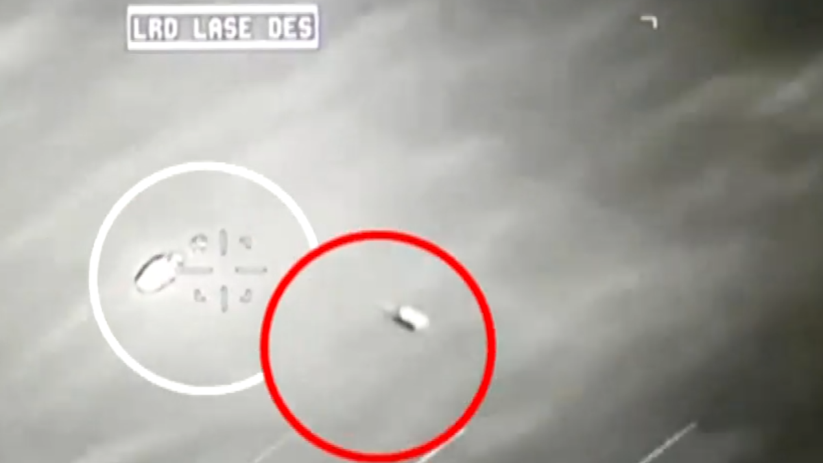 Hellfire missile UFO video