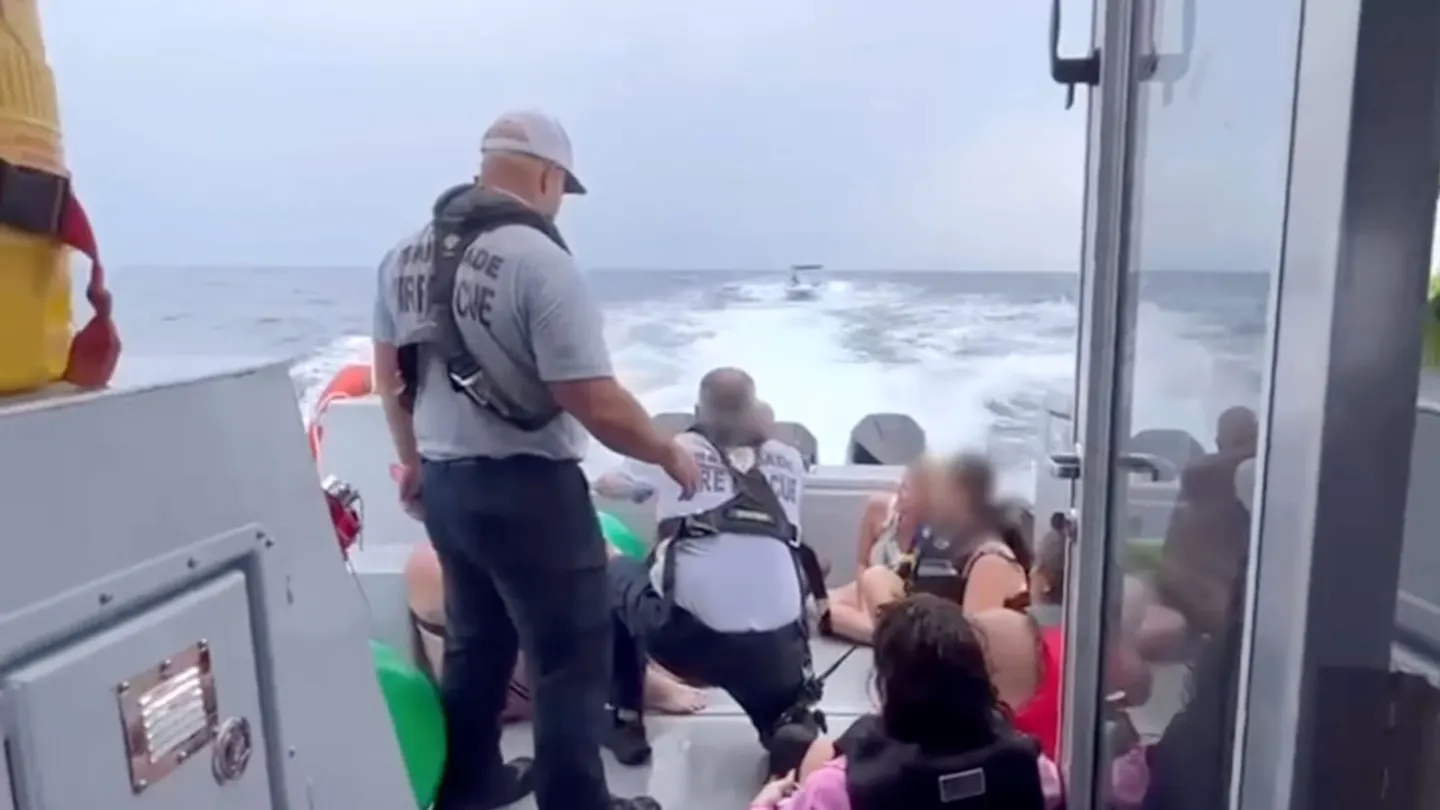 Miami boat rescue